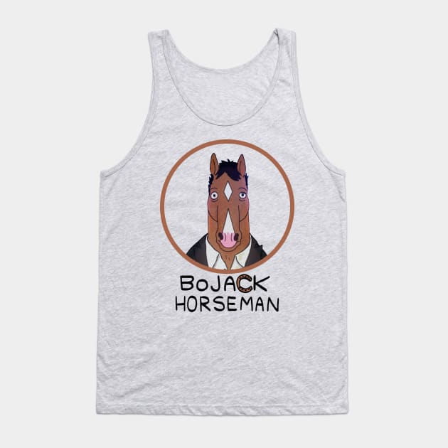 BOJACK HORSEMAN Tank Top by MufaArtsDesigns